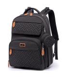 Diaper Bag Backpack  BabbleRoo Unisex Baby Bags with Changing Pad  Pacifier Case & Stroller Straps  Multifunction Waterproof Travel Back Pack for Boys Girls  Black - Buy Online on GoSupps.com