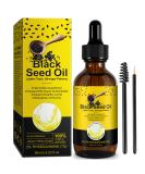 SOLOTREE Cold Pressed Black Cumin Seed Oil - 2.02 Fl Oz for Hair Growth & Skin Care | Buy Internationally - Buy Online on GoSupps.com