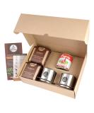 Vietbeans Vietnamese coffee starter set "Breakfast for two" - 2 x 250g ground roasted coffee + 2 x stainless steel filter (phin) + signed condensed milk (big breakfast for two) Break breakfast for two (1 Pack) - Buy Online on GoSupps.com