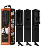 Wild Willies Beard Straightener Brush for Men - 2-in-1 Ionic Styling Comb with 3 Temperature Settings - Anti-Scalding Technology for Frizz-Free Beard and Hair Straightening - Buy Online on GoSupps.com