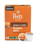 Peet's Coffee Pumpkin Spice Flavored K-Cup Pods - 22 Count for Keurig Brewers - Buy Online on GoSupps.com