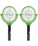 Gardigo Flying Gossip - 2 Set Electric Fly Clap with 90 Swiveling Head | Simple Insect Catch for Blankets Windows & Walls | Effective Insect Shredder - Buy Online on GoSupps.com