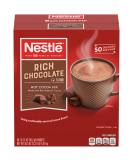 Nestle Hot Chocolate Mix, Hot Cocoa, Rich Chocolate Flavor, Made with Real Cocoa, 0.71 oz Packets (Pack of 50) - Buy Online on GoSupps.com