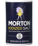Morton, Iodized Salt, 250 Grams(gm) - Buy Online on GoSupps.com
