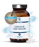 Qidosha CDP Cholin (Citicolin) capsules 180 capsules in pharmacists full 250mg Citicolin/CDP cholin je capsule vegan labor prue German production Citicoline CDP Choline 250mg - Buy Online on GoSupps.com