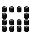 14-Pack Black Self Adhesive Bandage Wrap | 2 x 5 Yards | Breathable Cohesive Wrap for Sports Injuries | Ideal for People & Pets | Ankle, Knee, Wrist Sprains - Buy Online on GoSupps.com