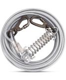 Premium Shock-Damping Tie Out Linen for Dogs | 3-15m Durable Dog Leash for Courtyard and Farm - Buy Online on GoSupps.com