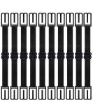 10pcs Black Mask Extenders | Ear Saver Anti-Slip Straps for Kids & Adults - Buy Online on GoSupps.com