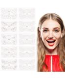 20-Piece Waterproof Temporary Freckle Tattoo Stickers - Natural Looking Henna Freckles for Men, Women, and Girls - Party Makeup Accessories - 5 Styles - Buy Online on GoSupps.com