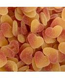 Peach Hearts Victorian Gift Jar by The Gourmet Sweet Company - Buy Online on GoSupps.com