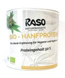 Organic Hemp Protein Powder - Vegan High Protein Shake | 50% Protein Content | Plant-Based Nutritional Supplement - Buy Online on GoSupps.com