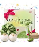 Rena Chris Gua Sha Facial Tool & Face Roller Set | Spa Basket for Skin Care & Daily Routine | Best Face Massager for Puffiness & Relaxation - Buy Online on GoSupps.com