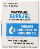 Water-Jel 600U-1 Burn Jel Topical Gel 3.5g Unit Dose Packets (25/Box) - Fast Relief - Buy Online on GoSupps.com
