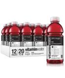 vitaminwater zero xxx, açai-blueberry-pomegranate flavored, electrolyte enhanced bottled water with vitamin b5, b6, b12, 20 fl oz, 12 pack - Buy Online on GoSupps.com