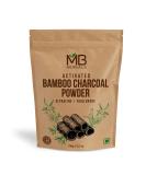 MB Herbals Activated Charcoal Powder 100g | Food Grade Bamboo Charcoal for Skin Hair & Tooth Powder Detox - Buy Online on GoSupps.com