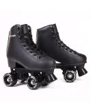 Skate Gear Retro Quad Design Roller Skates Ankle Support Black Women's 7 / Youth 6 / Men's 6 - Buy Online on GoSupps.com