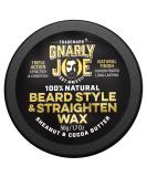 Gnarly Joe Beard Styling & Straightening Wax for Men Triple-Action Style Tidy and Conditioning Balm. 50 g 60 ml (Pack of 1) - Buy Online on GoSupps.com