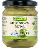 Rapunzel Organic Artichoke Hearts Quartered in Brine - Buy 2 x 200g for International Shipping - Healthy Gourmet Delicacy - Buy Online on GoSupps.com