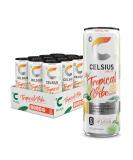 CELSIUS Sparkling Tropical Vibe, Functional Essential Energy Drink 12 Fl Oz (Pack of 12) - Buy Online on GoSupps.com