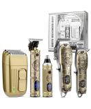Karrte Men's Grooming Kit: Professional Hair Clippers, Shaver, Electric Razor & Nose Trimmer Set - Perfect Gifts for Men - Buy Online on GoSupps.com