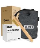 APE13 Chalk Bag for Climbing & Bouldering | Premium Set with Belt Brush Bracket & Large Magnesium Bag - Ideal for All Climbers - Buy Online on GoSupps.com