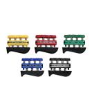 CanDo Digi-Flex Hand Exerciser Set of 5 - Yellow through Black 5 Piece Set - Buy Online on GoSupps.com