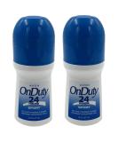 Avon On Duty 24 Hours ROLL-ON-ANTI-PERSPIRANT DEODORANT Pack of 2 (Bonus Size) - Buy Online on GoSupps.com