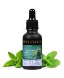 Soulflower Pure Peppermint Essential Oil - Premium Quality for Hair & Skin Care - 1 Fl Oz (Pack of 1) - Buy Online on GoSupps.com