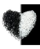 Hanyousheng Elastic Hair Bands 1000 Pcs Black/Clear Hair Elastic Bands Small Hair Bands Hair Rubber Bands for Braids Hair Bands for Women and Girls Hair Elastics Braiding Bands with Storage Bag 1000 Count (Pack of 1) - Buy Online on GoSupps.com