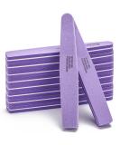 Professional 10 Pcs Nail Buffer Blocks 100/180 Grit for Acrylic/Natural Nails - Purple - Buy Online on GoSupps.com