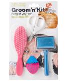 Sharples & Grant Groom-n-Kit: Premium Pet Grooming Set for Cats and Dogs - Buy Online on GoSupps.com