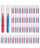 Interdental Brush Flossing Head Easy Use Tooth Cleaning Tool (72 Count)(2.5mm/3mm) 1Pack(2.5mm/3mm)-72pcs - Buy Online on GoSupps.com