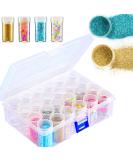 JUSTDOLIFE Embroidery Diamond Storage Box - 30 Small Beads Containers for Diamond Painting, Jewelry, Art & Craft - Buy Online on GoSupps.com