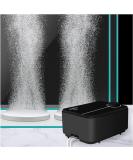 Boxtech aquarium air pump adjustable oxygen pump 2 air outlets.quiet low in vibration and sufficient oxygen air pump for aquariums black 8 watts - Buy Online on GoSupps.com