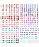 432pc Kids False Nail Set - Short Cute Animal Patterned Fake Nail Tips for Girls | Nail Decor & Gift - Buy Online on GoSupps.com
