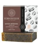  crin de Fleur Organic Coffee Soap | 90g Aloe Vera - Best for Impure Skin - All-Natural & International Shipping - Buy Online on GoSupps.com