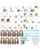 48 PCS Woohome Paper Quilling Kit for DIY Handcrafts and Home Decoration - Buy Online on GoSupps.com