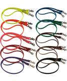 Organic Biothane Horse Reins - 2.70m Light Blue Closed Reins for Horses & Ponies | Dirt & Water-Repellent | 16mm Wide - Buy Online on GoSupps.com