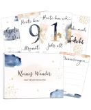 OLGS 45 Baby Milestone Cards - Golden Glamor Splash Gift Set with Box | Perfect Baby Milestone Cards for Newborns - Buy Online on GoSupps.com