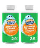 Scrubbing Bubbles Multi-Surface Bathroom Cleaner Concentrate - 2.9 oz Refill Bottles (Pack of 1) - Effective Convenient & Eco-Friendly Cleaning Solution for a Sparkling Bathroom - Buy Online on GoSupps.com