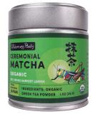Wilderness Poets Organic Ceremonial Matcha - Premium 1 oz (22g) | High Antioxidants & Authentic Flavor - Buy Online on GoSupps.com