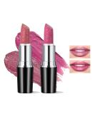 Anglicolor 2PCS Metallic Glitter Lipstick Lipstick Highly Pigmented Glitter lipstick Moisturising Velvety smooth application Creamy sculpted design lipstick (#11+#15) - Buy Online on GoSupps.com