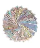 Dokpav 144 Pcs Nail Vinyl Stencils Set - 72 Unique Designs for Nail Art Decoration | DIY Nail Design Tools Decals - 24 Sheets - Buy Online on GoSupps.com