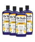Dr Teal's Foaming Bath with Pure Epsom Salt Prebiotic Lemon Balm & Essential Oils 34 fl oz (Pack of 4) (Packaging May Vary) - Buy Online on GoSupps.com
