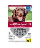 K9 Advantix II Flea and Tick Prevention for Extra-Large Dogs 6-Pack, Over 55 Pounds - Buy Online on GoSupps.com
