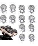 12pcs Shaver Replacement Heads for Pitbull Gold Pro & Platinum Pro Shavers - Buy Online on GoSupps.com