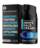 Men's Anti-Aging Face Cream - Retinol Moisturizer with Collagen & Hyaluronic Acid | Day & Night Skin Care - 1.7 Oz - Buy Online on GoSupps.com