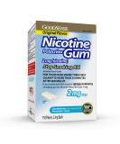GoodSense Nicotine Gum 2mg - Original Flavor, 110 Count Stop Smoking Aid - Buy Online on GoSupps.com