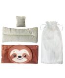 ReignDrop Stomach Wrap for Newborns - Gas & Colic Relief Baby Belt with Flaxseed & Lavender - Sloth Design - Buy Online on GoSupps.com