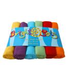Buy BRIGHT Bots Unisex Muslin Squares - 70 cm 6 Assorted Colors for Babies | International Shipping - Buy Online on GoSupps.com